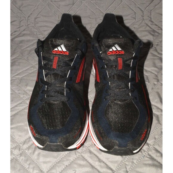 Adidas Adizero F50 Runner Men’s Size 8.5 Black Red Running Shoes G22458 main image 9